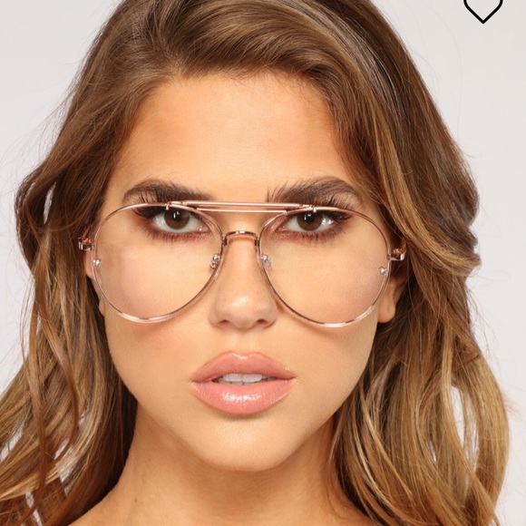 Fashion Nova Accessories - Oversized Non Prescription Aviators